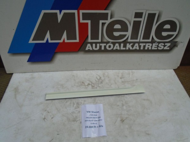 [GY�RI �J] Volkswagen Sharan (2010-2020) - Ajt� d�szl�c jobb h�ts�